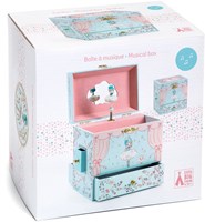 Djeco LITTLE BIG ROOM - BOÎTES A MUSIQUE Ballerine en scène - FSC MIX