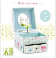Djeco LITTLE BIG ROOM - BOÎTES A MUSIQUE Chanson du lapin choux - FSC MIX