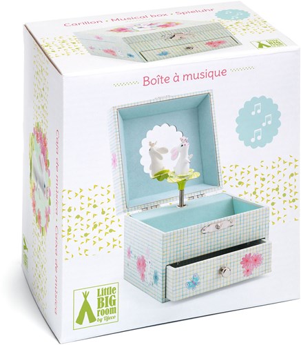 Djeco LITTLE BIG ROOM - BOÎTES A MUSIQUE Chanson du lapin choux - FSC MIX
