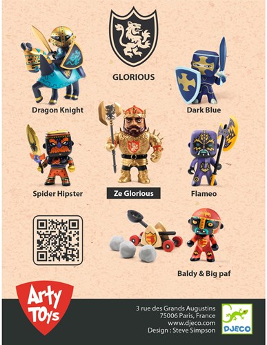 Djeco MONDE IMAGINAIRE - ARTY TOYS Ze Glorious