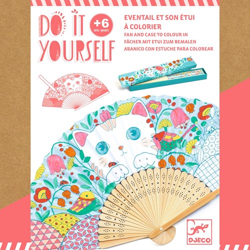 Djeco DO IT YOURSELF - A COLORIER, PEINDRE, TEINDRE Koneko - FSC MIX