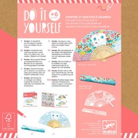 Djeco DO IT YOURSELF - A COLORIER, PEINDRE, TEINDRE Koneko - FSC MIX