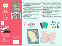 Djeco LES PETITS CADEAUX DES GRANDS - MOSAÏQUES Papillons - FSC MIX