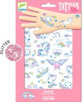 Djeco BODY ART - TATOUAGE Licornes - FSC MIX