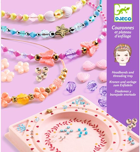 Djeco L'ART DU FIL - PERLES & BIJOUX Précieux