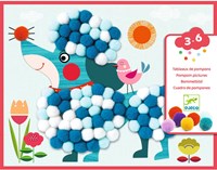 Djeco LES PETITS - COLLAGES Des chiens à caresser - FSC MIX