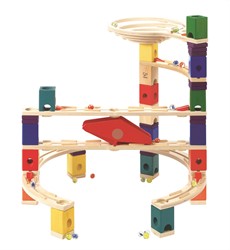 Hape Quadrilla knikkerbaan