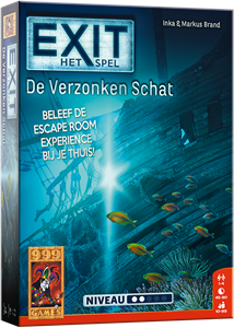 999 Games EXIT - De Verzonken Schat - Breinbreker - 10+