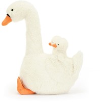Jellycat Knuffel Featherful Zwaan-2