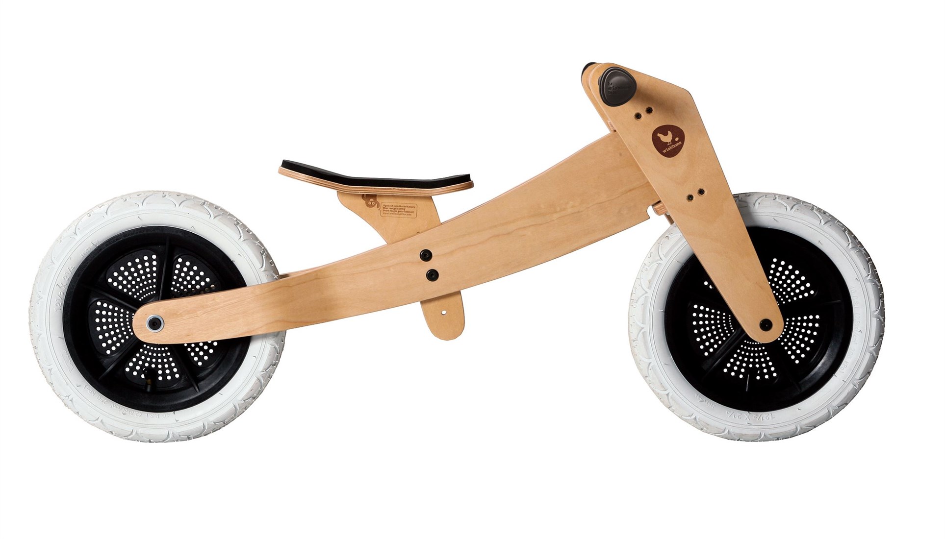 Wishbonebike Original 3-in-1 houten loopfiets - Naturel kopen?