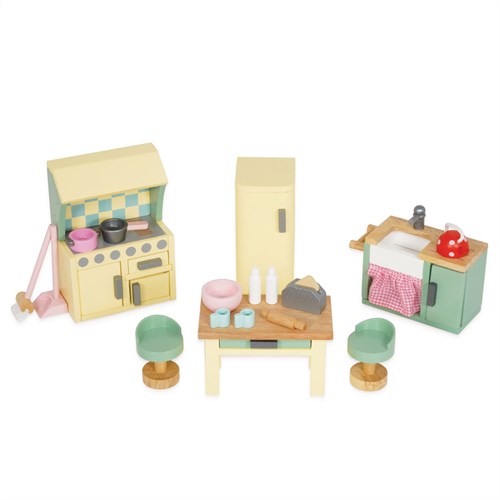 Le Toy Van houten poppenhuis keukenmeubels Daisylane - FSC 100% speelgoed-2
