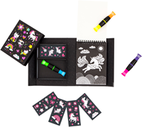 Tiger Tribe neon kleurset eenhoorns en vrienden knutseldoos kinderen-2