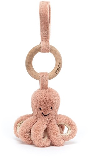 Jellycat - Odell Octopus Ring Speelgoed - 21cm 