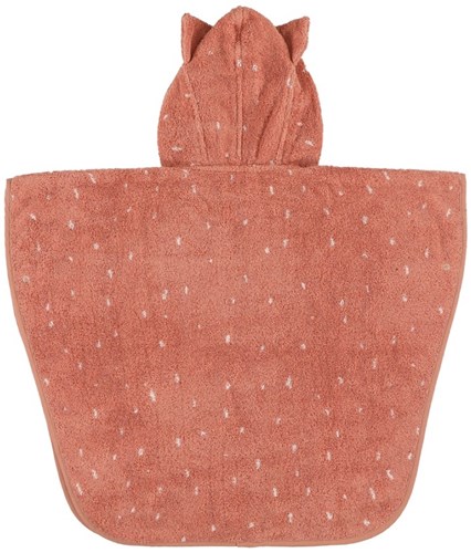 Trixie poncho kind Mrs Cat - zachte katoenen dierenponcho roze-2