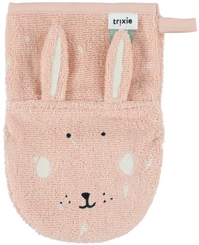 Trixie washandjes baby 2-pack biologisch katoen Mrs. Cat Mrs. Rabbit-2