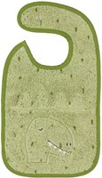Trixie slab baby Mr. Dino - biologisch katoen - waterdicht - groen-2