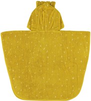 Trixie poncho badcape kind biologisch katoen Mr. Lion geel-2
