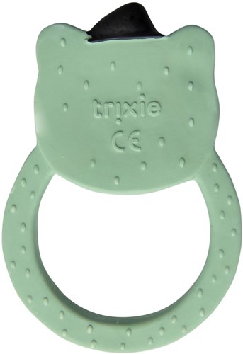 Trixie bijtring natuurlijk rubber baby Mr. Polar Bear groen-2
