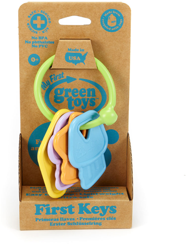 Green Toys rammelaar sleutels baby duurzaam speelgoed-3