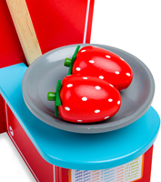 BigJigs houten speelgoed aardbei - educatief rollenspel fruit-2