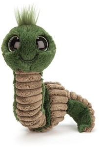 Jellycat Knuffel Wiggly Worm Groen 16Cm jellycat kopen in de aanbieding