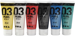 A-Color A-Color Acrylverf Set Metallic Primair 6x20 ml