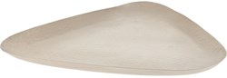 Home & Styling dienblad metaal beige rond tafelaccessoire 150 cm