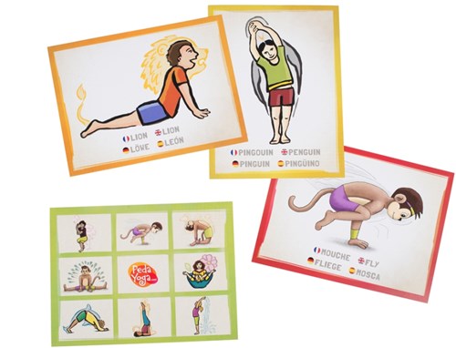 PedaYoga yoga spelkaarten voor kinderen - educatief speelgoed