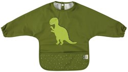 Trixie afwasbare slab met mouwen - waterdicht baby slabbetje Mr. Dino