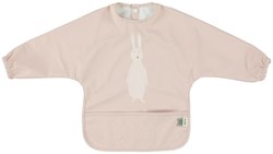 Trixie slab met mouwen - Waterproof baby slab Mrs. Rabbit roze