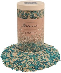 Grennn speelrijst ocean mix sensorisch speelgoed 750 gram