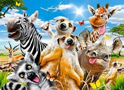 Castorland African Selfie -  Teile