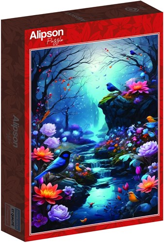 Alipson Puzzle legpuzzel Enchanted Nature - 500 stukjes puzzelplezier-2