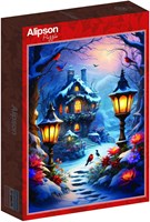 Alipson Puzzle legpuzzel Enchanted Wintery Scene - 500 stukjes karton-2
