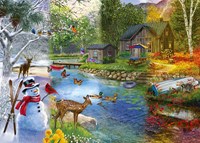 Alipson Puzzle - 1000 stukjes puzzel seizoen overgangen