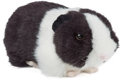 Living Nature knuffel Zwart Cavia - pluche speelgoed