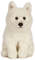 Living Nature knuffel Arctic Fox 30cm pluche vos speelgoed