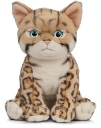 Living Nature knuffel Bengal kitten 16cm pluche kat