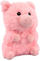 Living Nature knuffel varken pluche speelgoed 13cm - knuffeldier