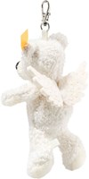 Steiff pluche teddybeer sleutelhanger Lotte beschermengel wit 12 cm-2