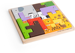 Bigjigs Animal Lock-A-Block