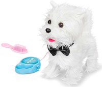 Tobar pluche hond speelgoed Walking Westie met afstandsbediening-2