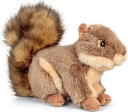 Tobar pluche eekhoorn knuffel 23 cm - bosdieren speelgoed knuffel