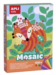 APLI Kids APLI - Dieren Mozaïek Schuimrubber (4 kaarten, 10 foam)