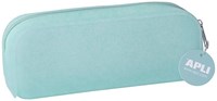 APLI Kids etui soft glitter turquoise siliconen etui