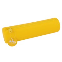 APLI Kids etui siliconen soft touch geel - flexibel en waterbestendig