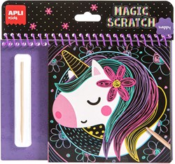 APLI Kids APLI - Happy Kras Kleuren Boek (8 vel)