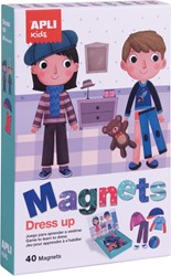 APLI Kids APLI - Kleed Aan Magneetkaart (bord 28x18cm, 40 magneten)