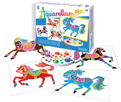 SentoSphère Aquarellum Junior Paarden