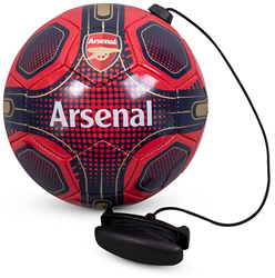 Team Merchandise Arsenal voetbal skills trainer - maat 2 - zwart rood